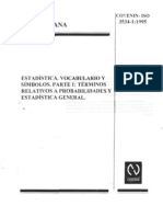 3534-1-95 Probabilidad y Estadistica