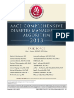 Aace Comprehensive Diabetes Management Algorithm: Task Force