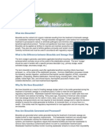 Bio Solids Fact Sheet