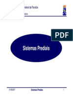 Sistema Prediais - Vedação-Instalações