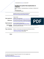 Constipation Biofeedback For Pelvic Floor Dysfunction In: Data Supplement References