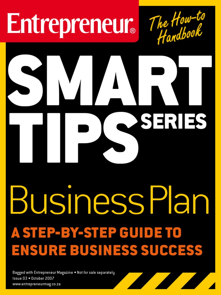 Entrepreneur Smarttips Guide Business Plan Step By Step Guide Pdf Pdf