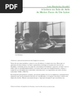 A Leitura Na Sala de Aula as Muitas Faces de Um Leitor