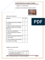 Rbricas y Evaluaciones