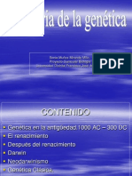 Historia de La Genetica