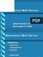 Abdominal Hernias