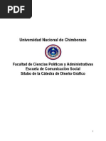 Silabo DISEÑO GRAFICO 1