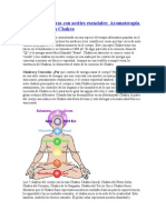 Curación Chakra con aceites esenciales