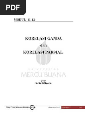 Korelasi Ganda Dan Korelasi Parsial