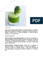 JUGOTERAPIA Brocoli