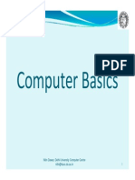 Computer Basics: Nitin Dawar, Delhi University Computer Centre Nitin@ducc - Du.ac - in 1