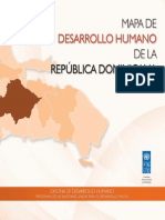 Mapa de Desarrollo Humano de La Republica Dominicana