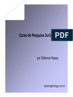 Curso Pesquisa Juridica