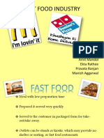Fast Food Industry