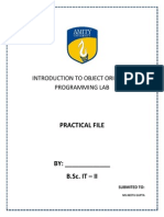 C++ Practical File