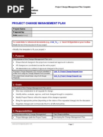 Download Change Management Plan Template by Mohammed Adnan Khan SN17453059 doc pdf