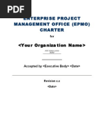 Download PMO Charter Template Example by Mohammed Adnan Khan SN17453140 doc pdf