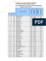 7GML BS 4years Sociology 2012