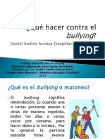 ¿Qué hacer contra el Bullying?