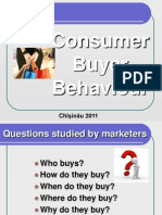 Consumer Buyer Behaviour