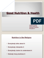 Good Nutrition & Health