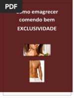 Como Emagrecer Comendo Bem