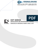 Stenner SVP Series Peristaltic Metering Pump Manual (Without QuickPro Addendum)