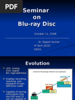 Download Blu Ray Disc Seminar by Rajesh kumar SN17454885 doc pdf
