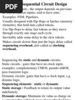 CMOS Sequential Circuit Design Lec.-1