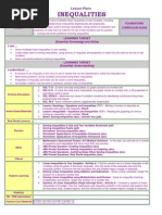 1 Inequalities - Add Subtract - Lesson Plans