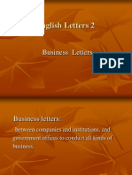 English Letters 2