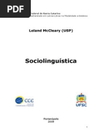 SOCIOLINGUÍSTICA