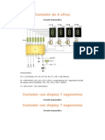 Contador de 4 Cifras RELOJ DIGITAL