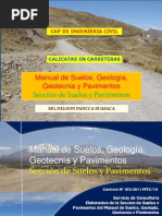 1.- Calicatas en Carreteras de Transito