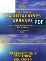 Curso Taller Habilitaciones Urbanas Chiclayo