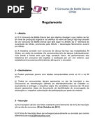 II Battle Regulamento