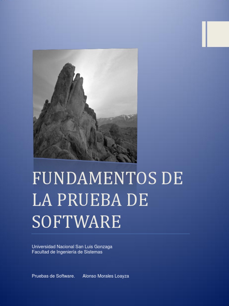 Fundamentos de La Prueba de Software | PDF | Software | Proceso de ...