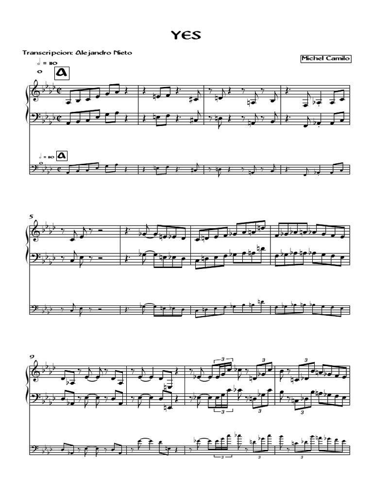 YES - Full Score | PDF