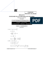 IIT 09 STS3 Paper1 Solns