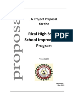 Rizal High School - SGC Project Proposal v2