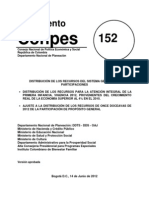 Distribución recursos SGP Primera Infancia y ajuste Propósito General