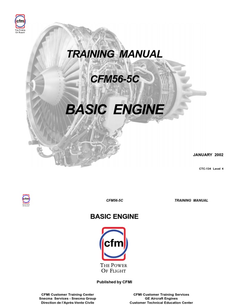 CFM 56 - 5C Basic-Engine | PDF | Bearing (Mechanical) | Mechanical Fan