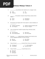 Soalan Penyelesaian Masalah Matematik Tahun 3