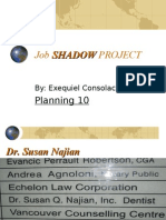 Job Shadow Project