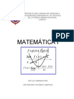 Matematica I (Unefa 2do Semestre)