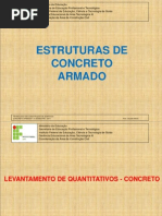 Aula Levantamento de Volumes Concreto
