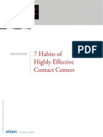 CaseStudy Egain Whitepaper 7habits Effective Contact Centers