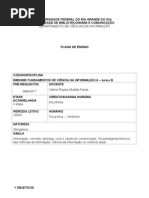 BIB03085 B - Fundamentos da Ciência da Informação A