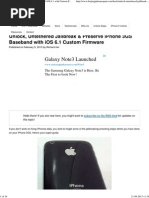 Unlock and Jailbreak Untethered Iphone 3GS iOS 6.1 With Custom Firmware - Beijing Iphone Repair