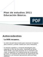 Plan de Estudios 2011